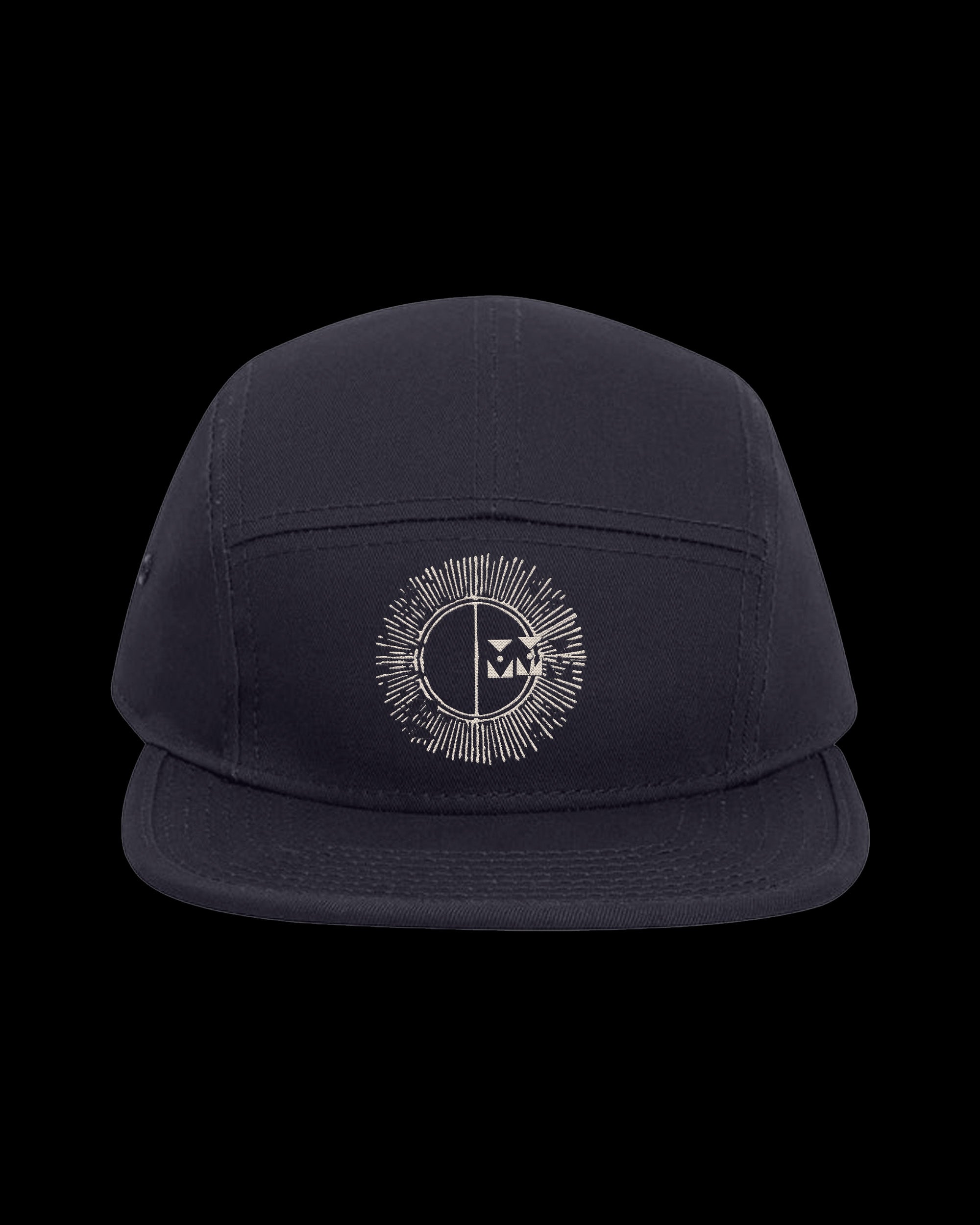 Sun Wheel Hat (Navy)