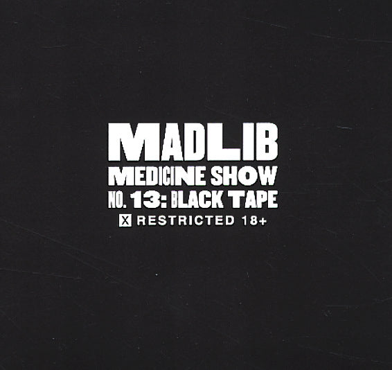 Madlib Medicine Show #13: Black Tape (CD)